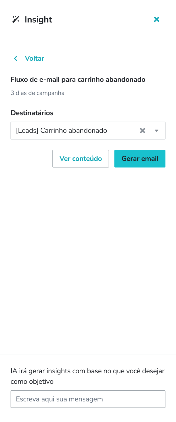 Audience and generate e-mail